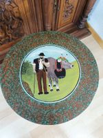 Traditionelle Appenzeller Bauernmalerei auf Holz