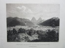 EINSIEDELN  STAHLSTICH