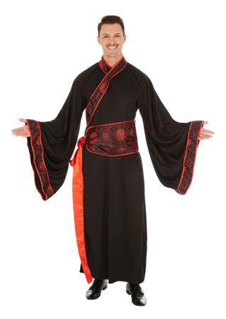 Kostüm Asiate Asiatisch M