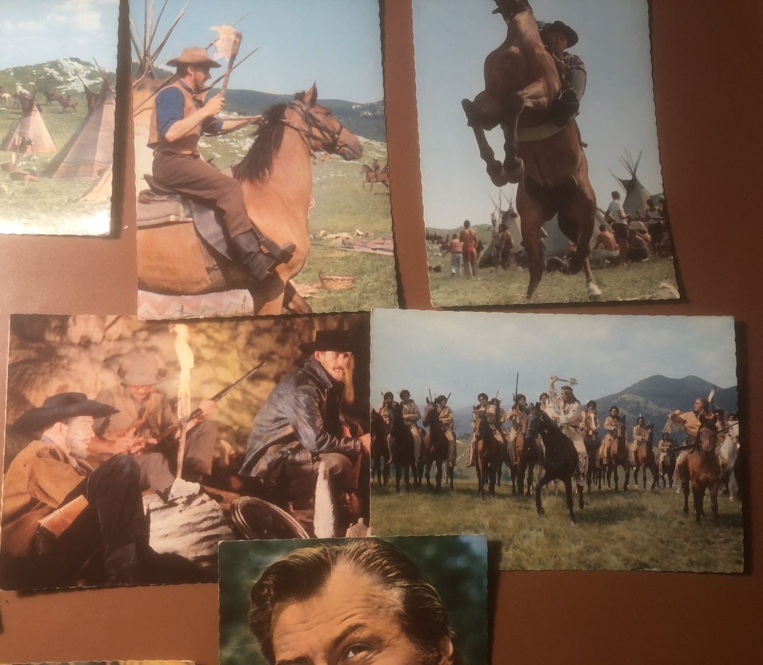 Ansichtskarten: 21 Filmpostkarten Winnetou 2 – Gebraucht aus Erlinsbach SO von Elmslie 5
