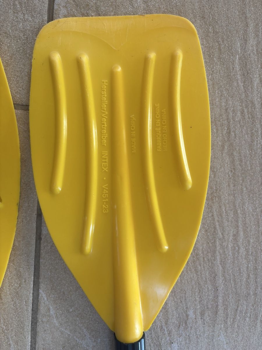 Gommoni, kayak & canoe: Rames Intex jaunes – Usato da Ogens venduto da ced_qn5v 3