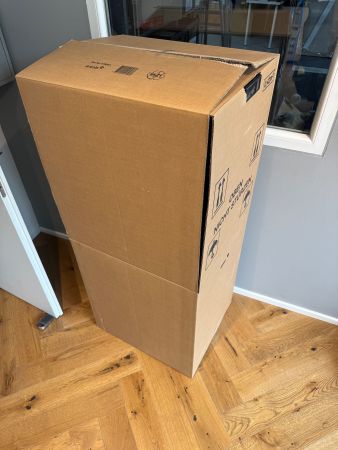 Kleiderboxen mit Stange