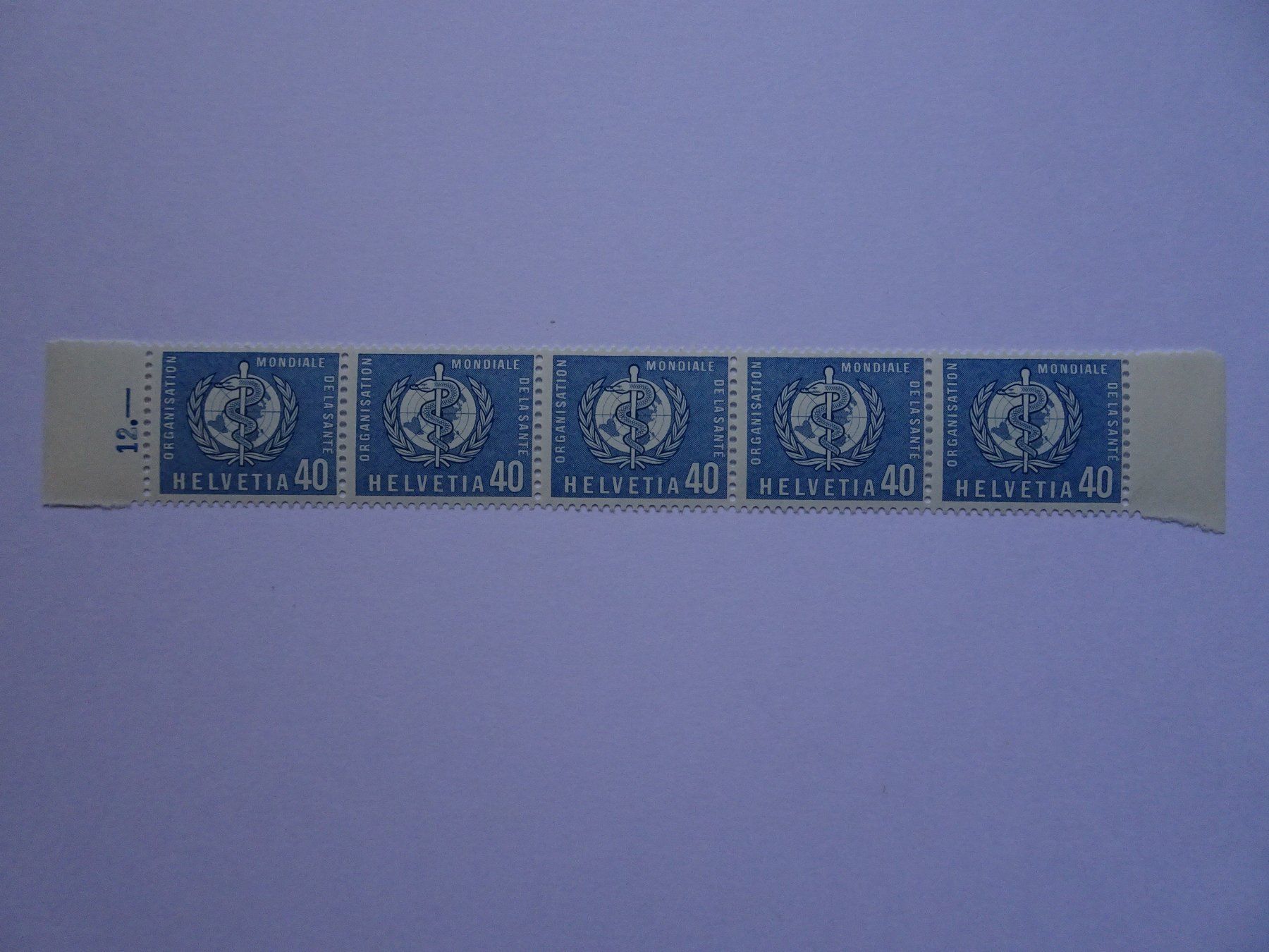 Alle Briefmarken: OMS 1957** – Neu (gemäss Beschreibung) aus Aadorf von Chnorli-Furz