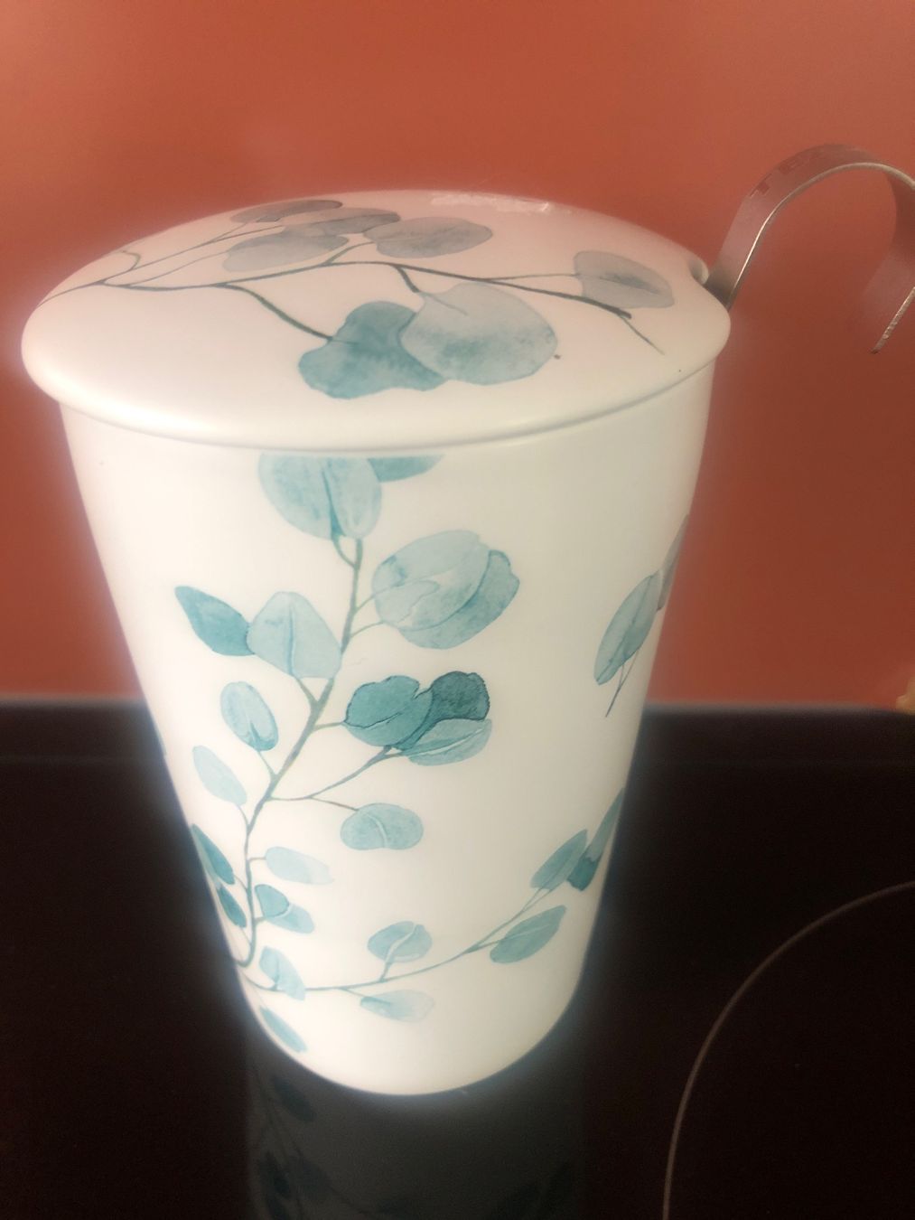 Tazze: TEAEVE Teetasse mit Deckel und Sieb, NEU & UNBENUTZT – Nuovo (secondo la descrizione) da Scuol venduto da Lotus2020