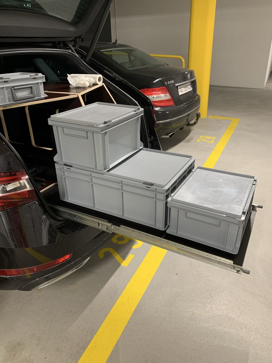 Skoda Accessori per altri veicoli: Camper Heckauszug - Skoda Superb – Usato da Siglistorf venduto da Andi01796 5