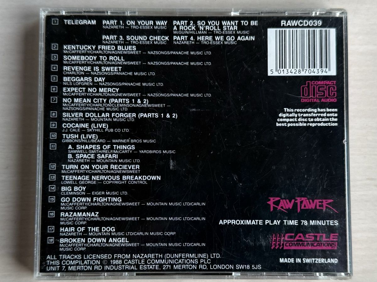 CDs: Nazareth Anthology CD – Gebraucht aus Oberried Brienz von Chyara 1