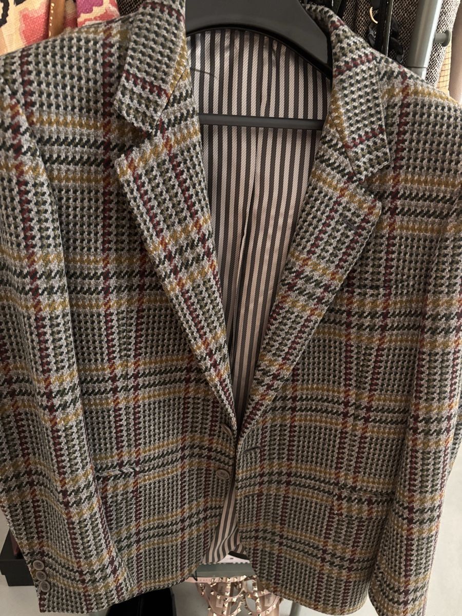 Giacche: Wool Elegant Houndstooth Blazer – Nuovo (secondo la descrizione) da Zürich venduto da Sonikasantos 6