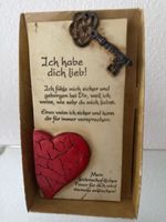 Romantische Deko "Ich liebe Dich" von Arts in Stone!