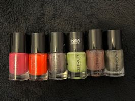 6x Catrice Nagellack Set -Top Zustand!