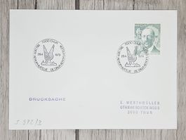 CL09 Enveloppe + Timbre Suisse 1979