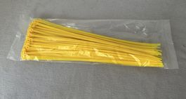Fluoreszierende Kabelbinder Gelb - 100 Stk. L=360mm B=4.8mm
