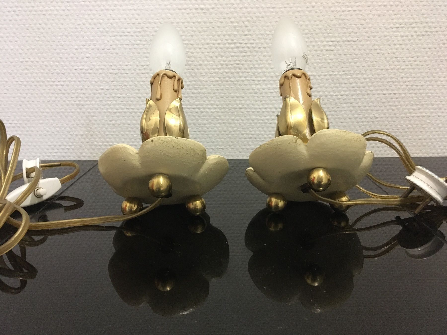 Lampen: Paires de lampe de chevet 1950 – Gebraucht aus Vernier von Leandro055 4