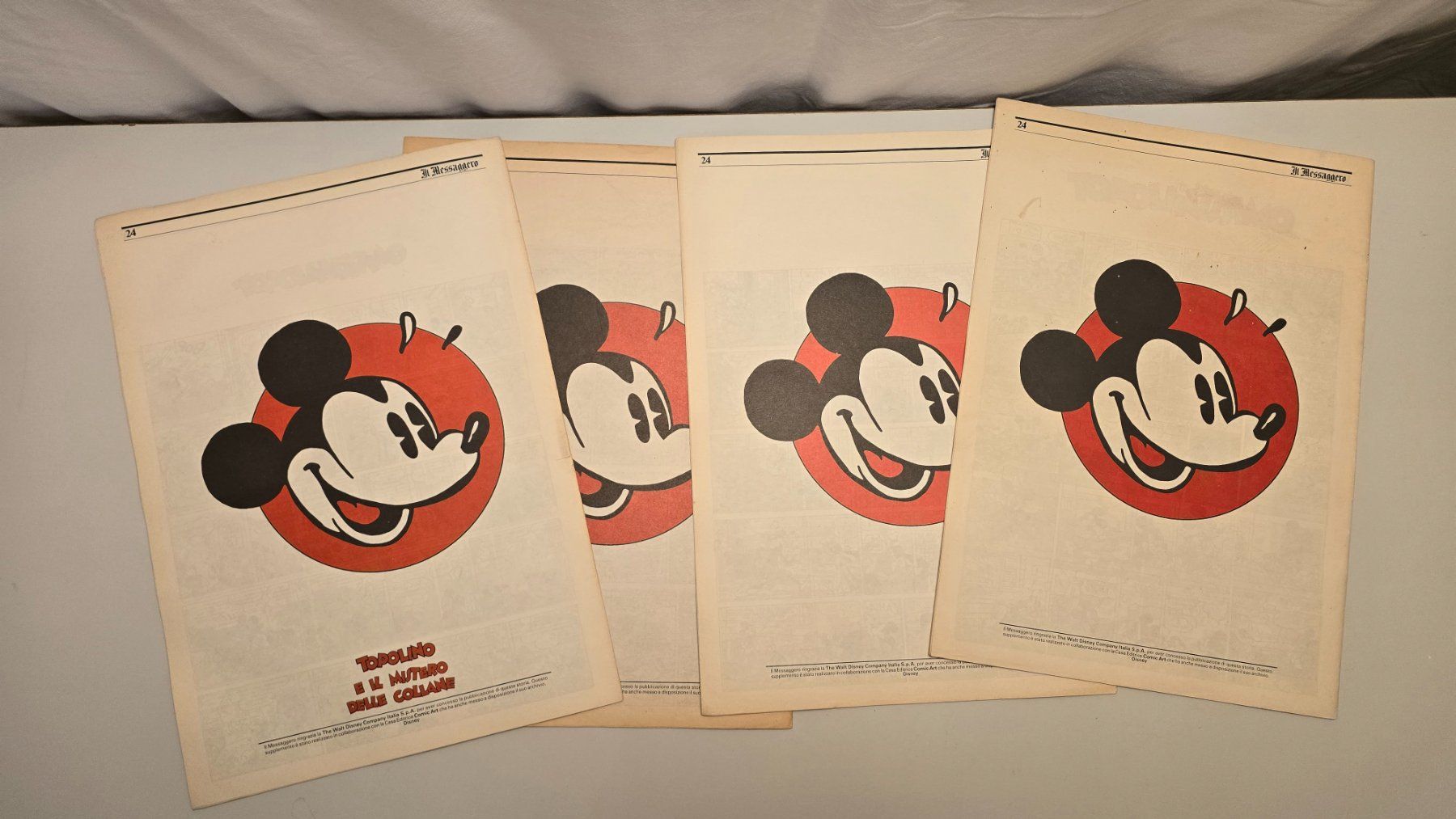 Comics: Comis Fumetti Topolino Mickey Mouse – Gebraucht aus Zürich von Bobesfee 7