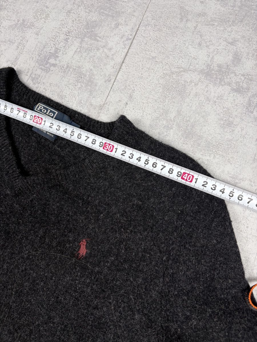 Ralph Lauren Maglioni & Felpe: Pull col V en laine Ralph Lauren Gris - S – Nuovo (secondo la descrizione) da Hauterive NE venduto da Leo_o 5