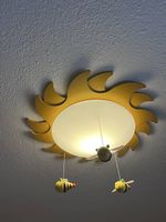 Deckenleuchte Kinder Sonne Bienen