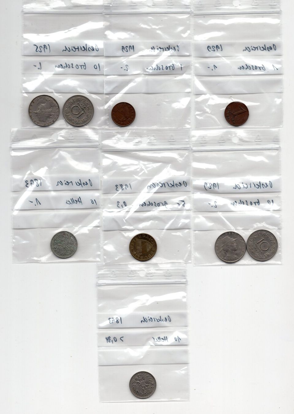 Tutti le monete: (2134) Austria, 1 Lot um 1860 – Usato da Rüthi (Rheintal) venduto da erdnuessli1 3