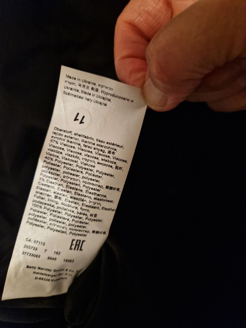 Betty Barclay Vestiti: Kleid Betty & CO Gr. 40 – Usato da St. Gallen venduto da Flames1 4