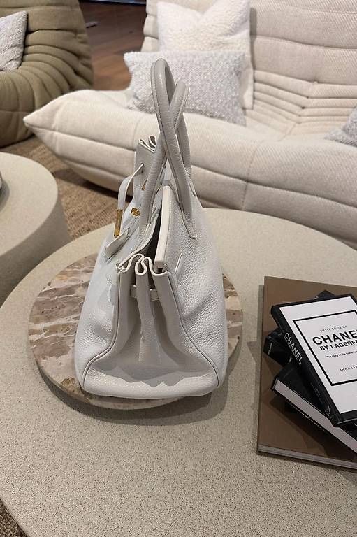 Hermès Taschen: HERMES BIRKIN 35 WHITE – Gebraucht aus Schwyz von bofb 4
