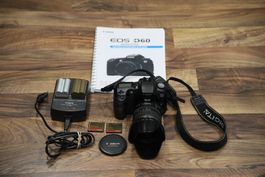 Canon EOS D60 28-135mm mit viel Zubehör