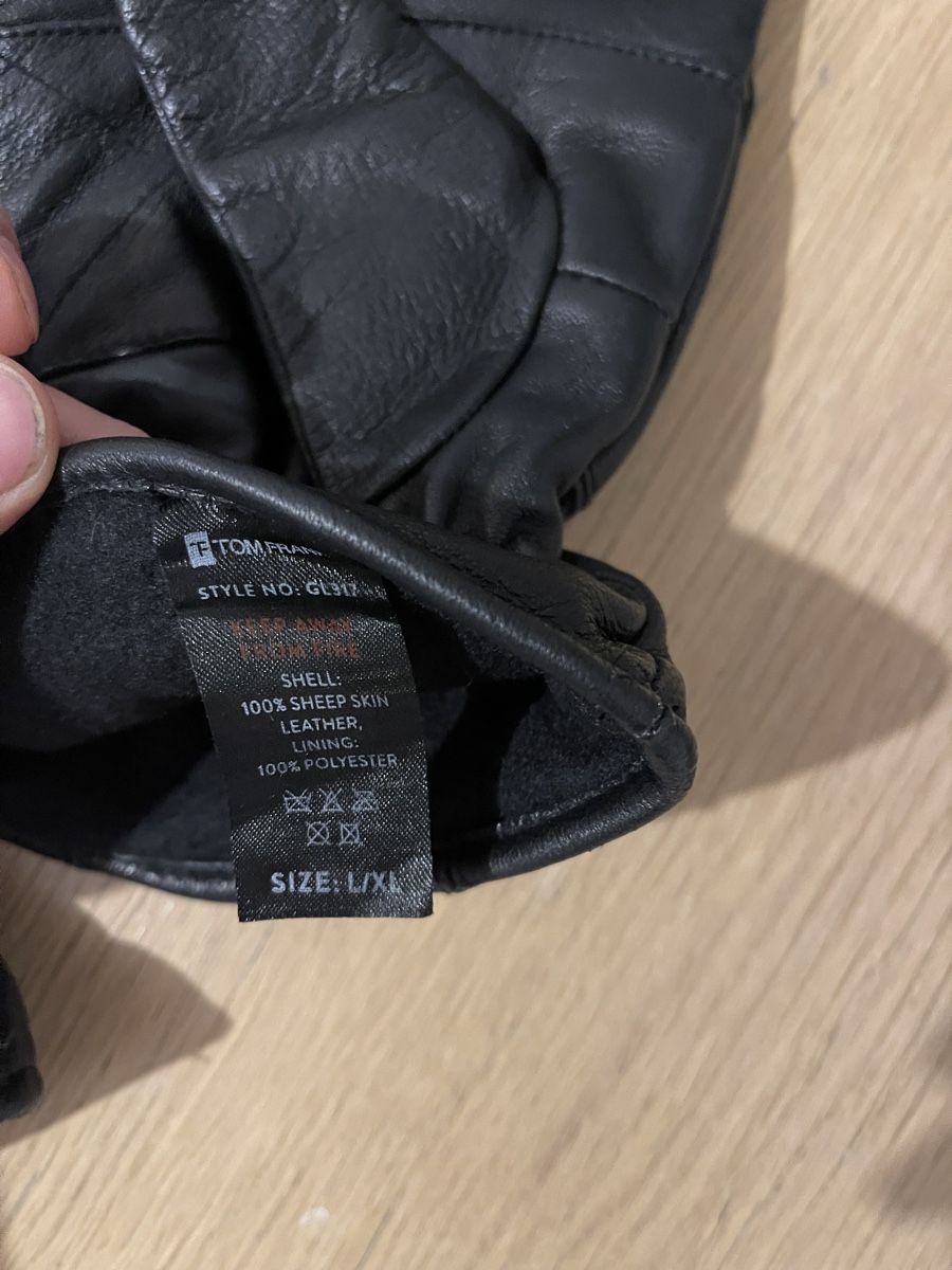 Sonstige Accessoires für Herren: Lederhandschuhe, Schwarz, Grösse L/XL, Winter – Neu (gemäss Beschreibung) aus Wetzikon ZH von Jan_wojt 2