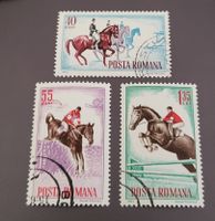 Rumänien 1964 Pferd motiv briefmarke