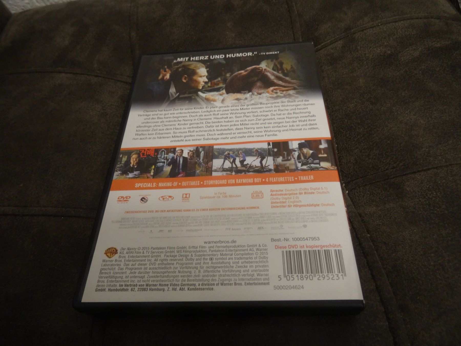 Tutti i DVDs: Der Nanny (DVD) – Usato da Olten venduto da Disc-Verkauf 2