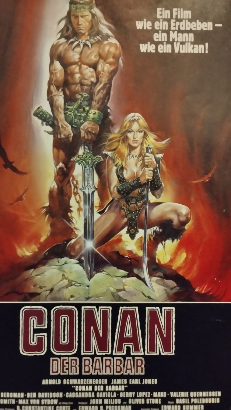 Foto & Immagini: CONAN DER BARBAR MINI POSTER CA A3 FORMAT – Usato da Basel venduto da Bal-Sagoth 1