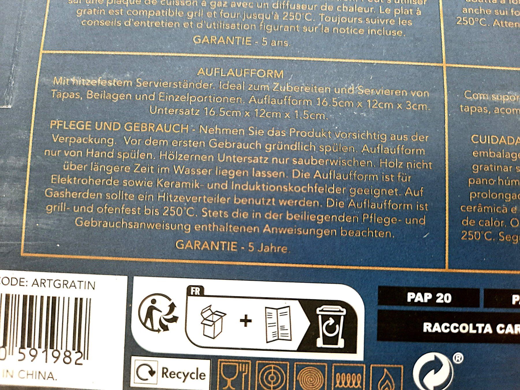 Backformen: Master Class Auflaufform 12cm 2er Set – Neu (gemäss Beschreibung) aus Beinwil am See von Restwert_Beinwil 1