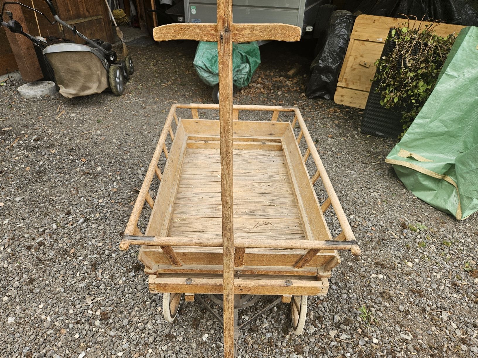 Tutte le decorazioni: antiker leiterwagen – Usato da Obersaxen venduto da rapausa 7