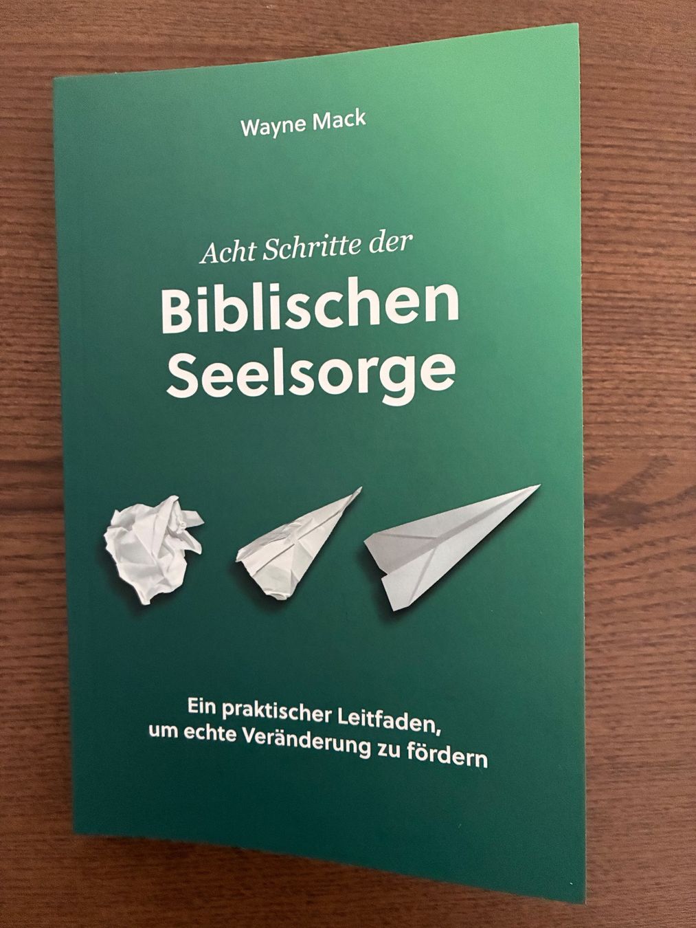 Libri: Wayne Mack: Acht Schritte der Biblischen Seelsorge – Nuovo (secondo la descrizione) da Uster venduto da em_58td