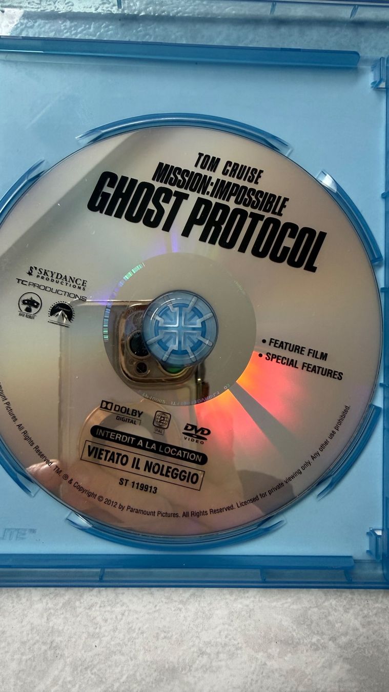 Alle DVDs: Blu-ray e DVD  Impossible Protocollo Fantasma – Gebraucht aus Monte Carasso von Ely67 5