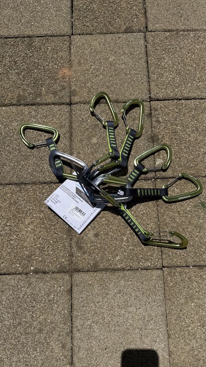 Kletterausrüstungen: Kletterhacken Orbit Express Mixte 11cm – Neu und originalverpackt aus Niederweningen von erlan