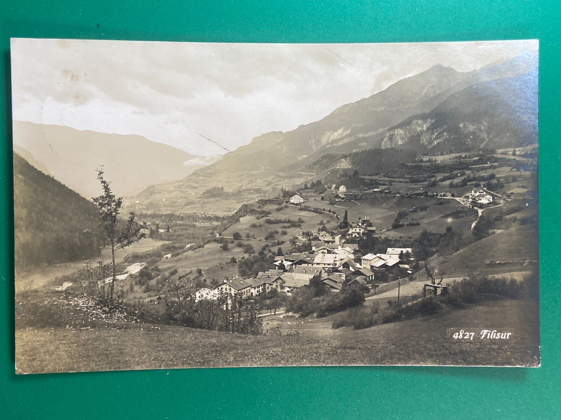 Ansichtskarten: Filisur - 1928 – Gebraucht aus Steg VS von _vinci_