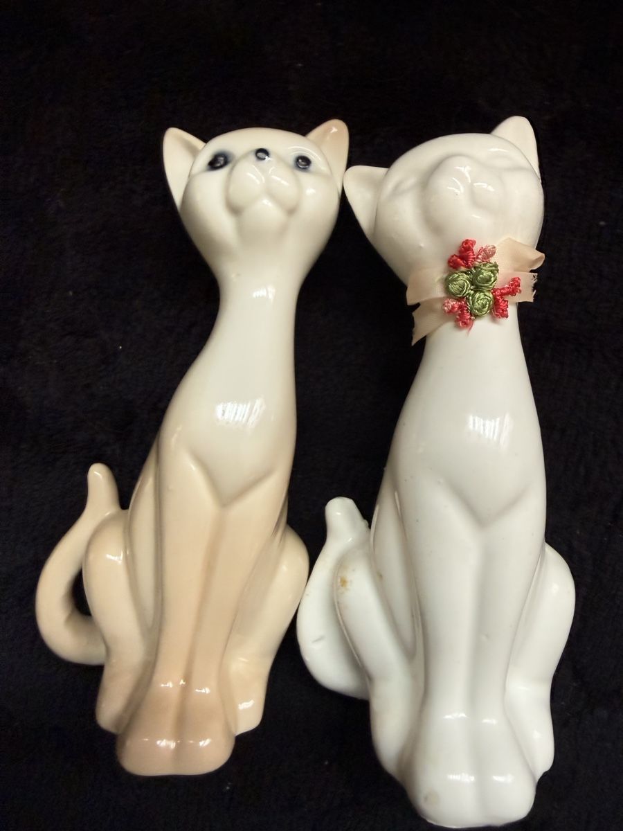 Statuette: Vier Katzen Paar – Usato da Biel/Bienne venduto da Katja01112 2