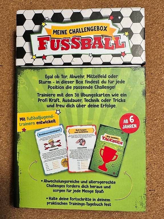 Spiele: Fussball Challenge Box – Neu und originalverpackt aus Weisslingen von Cy 1