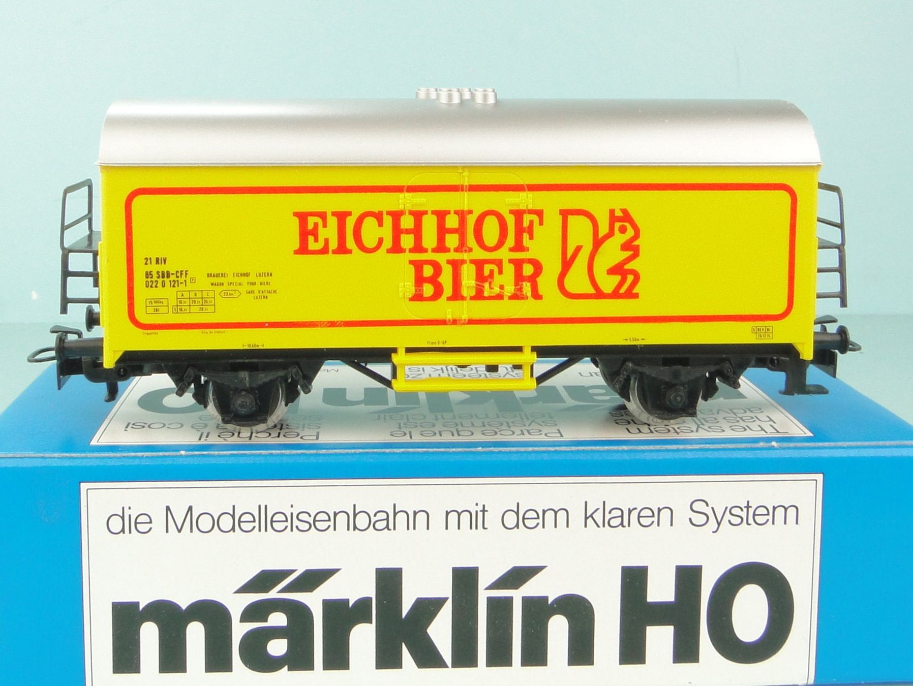 Märklin Modelleisenbahnen: Märklin 4420 DB Eichhof Bier, neuwertig – Gebraucht aus Bülach von cann11 2