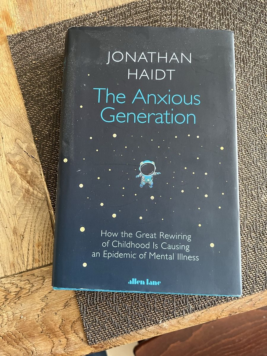 Libri: Jonathan Haidt “Anxious generation” – Usato da Châtelaine venduto da EvelinaT