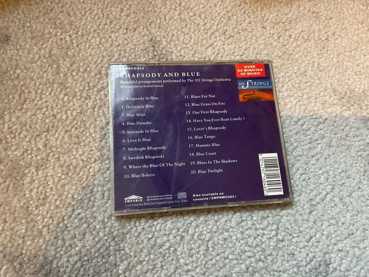CD: Rhapsody in Blue – Usato da Grub SG venduto da Vinciguerra 1