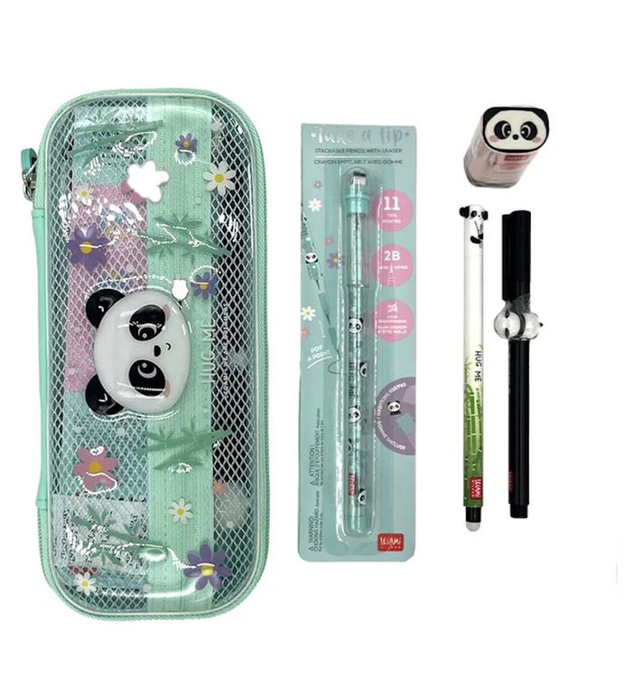 LEGAMI LOT DE 5 PIECES PAPETERIE PANDA (Neuf avec emballage d'origine ...