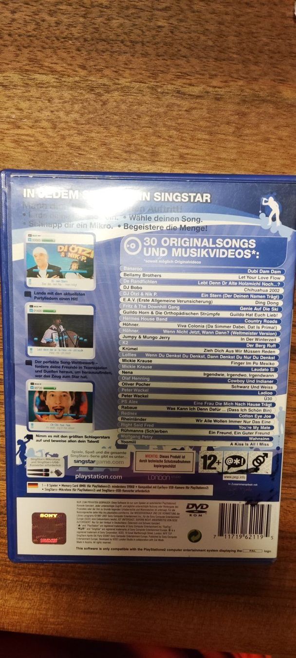 Sony Jeux: Singstars Apres Ski PS2 – D'occasion à Schongau par Retro_Shop 1