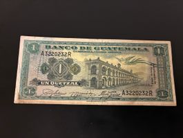 1 Quetzal GUATEMALA 1963 P.043e