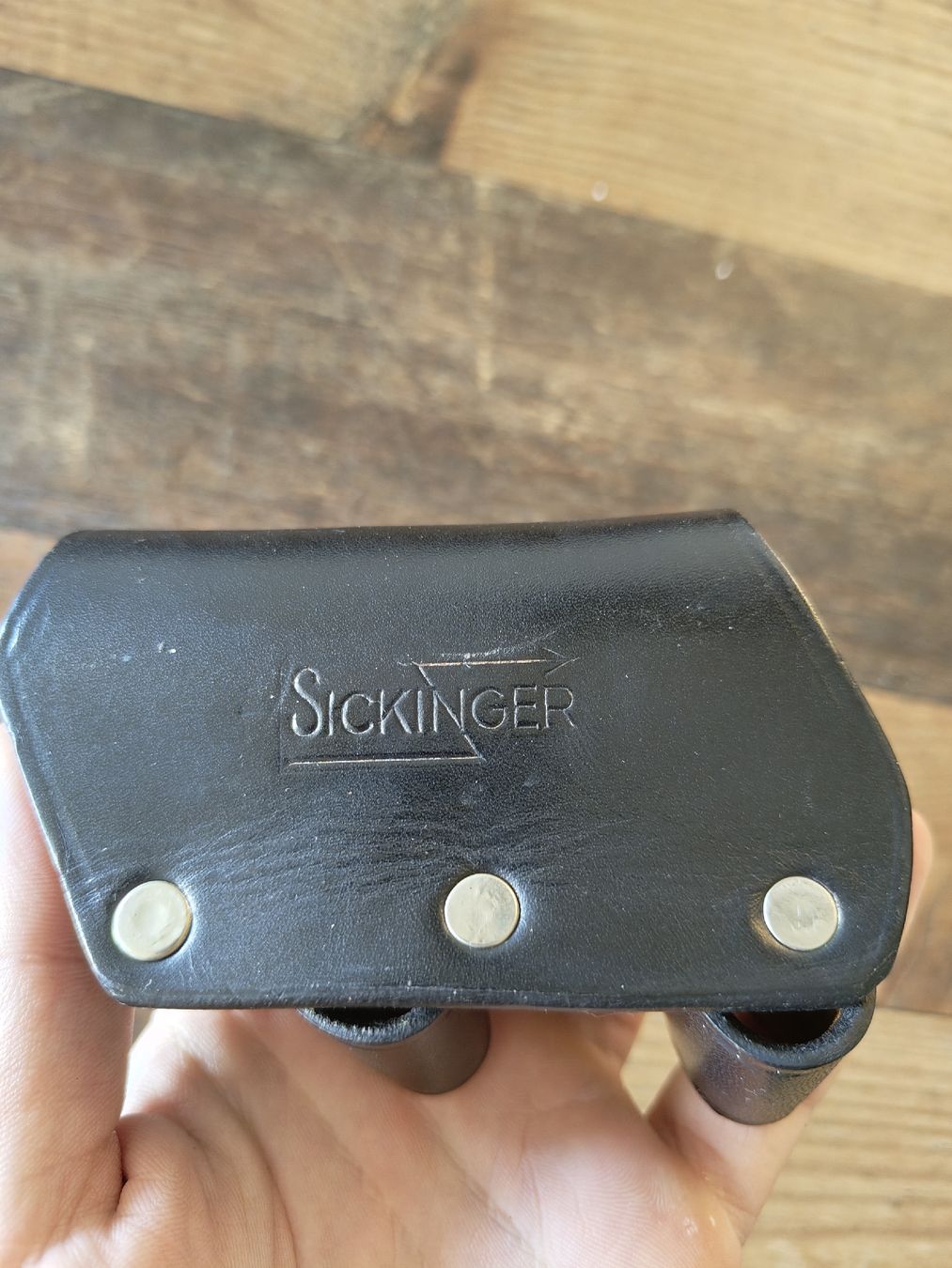 Tiro a segno: Lederholster Doppelmagazinhalter Sickinger – Usato da Weinfelden venduto da RobsFortune 1