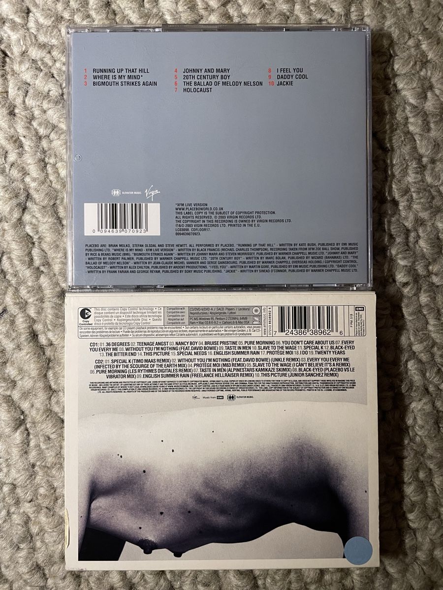 CD: 2x Placebo (Covers+Once More With Feeling) – Nuovo (secondo la descrizione) da Reinach AG venduto da trigger7811 1