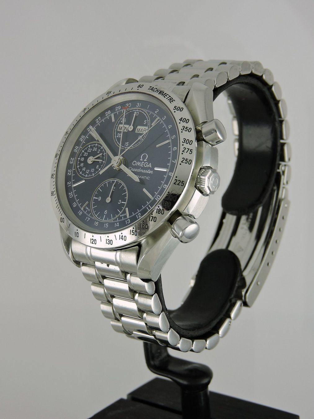 Omega Orologi: 1994 Omega Speedmaster Triple-Date Chronograph - Serviced – Usato da Bern venduto da Vintage-Oyster 1