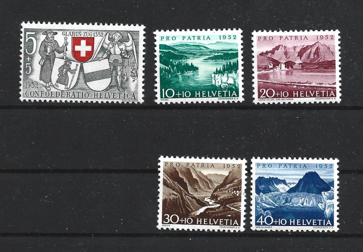 Tous les timbres: 1952 Pro Patria – Neuf avec emballage d'origine à Trübbach par Sammer51