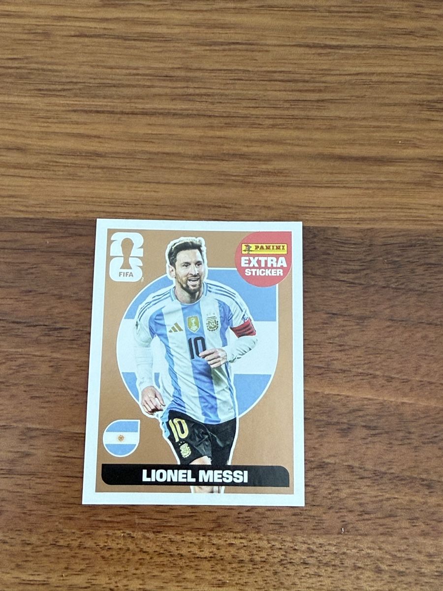 Panini Carte collezionabili: Selten & Limitierte Ronaldo X Messi Panini Sticker - Bundle – Nuovo (secondo la descrizione) da Rafz venduto da die_7b6m 2