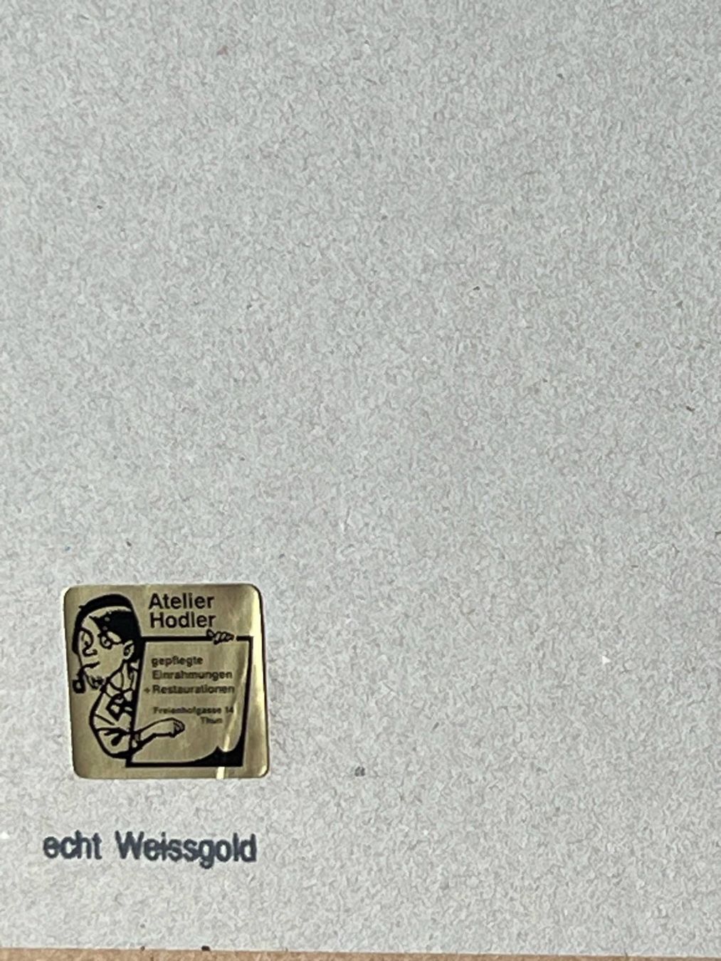 Gemälde: Harlekin mit Violine – J. Stocker 1992, Schweizer Original – Neu (gemäss Beschreibung) aus Oberhofen am Thunersee von Edles_und_Seltenes 7