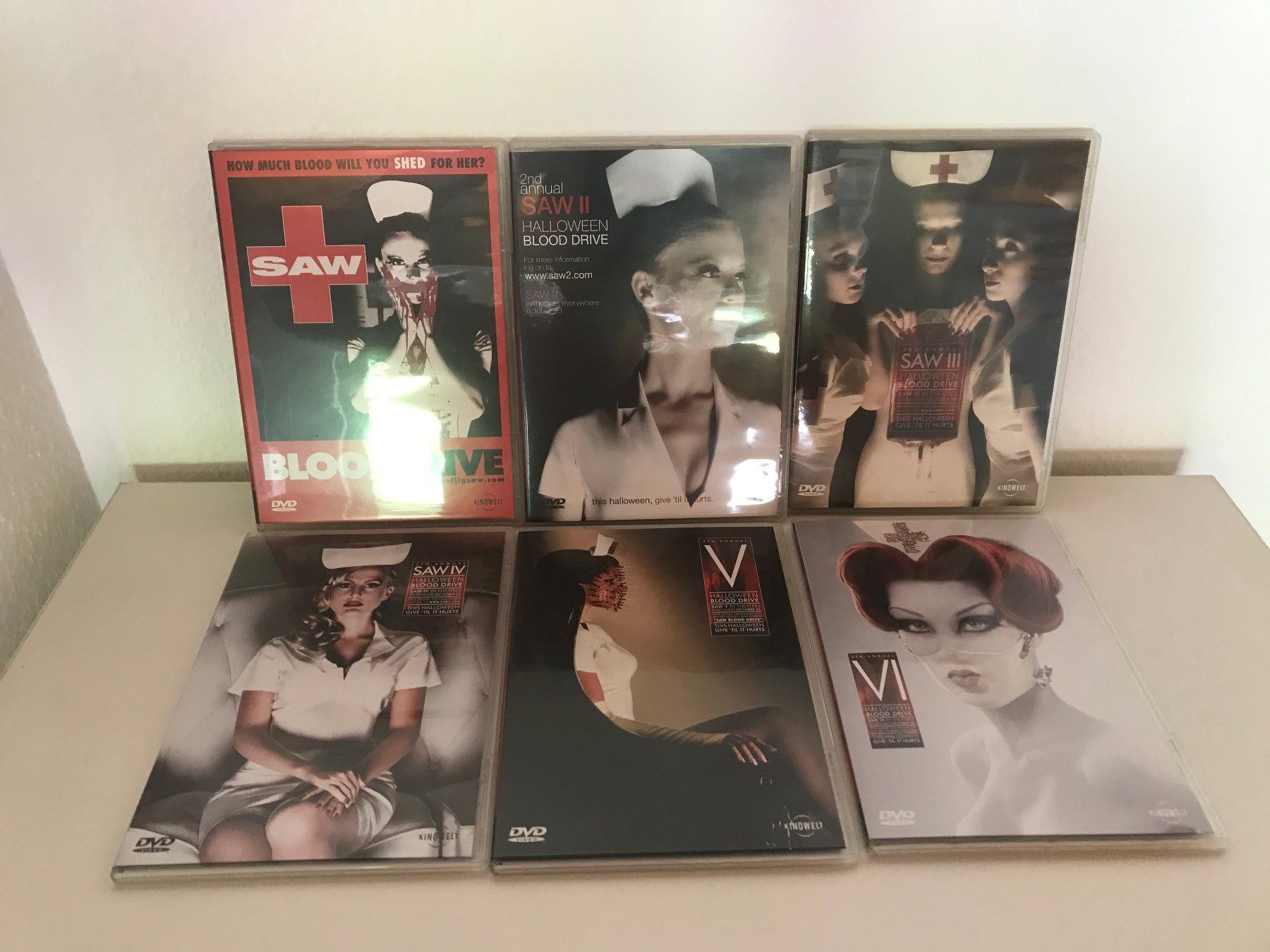 Alle DVDs: Saw 1-6 - Blood Drive Edition - dvd – Gebraucht aus Tecknau von Otacon0 2