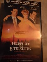 Fegefeuer der Eitelkeiten mit Tom Hanks und Bruce Willis VHS
