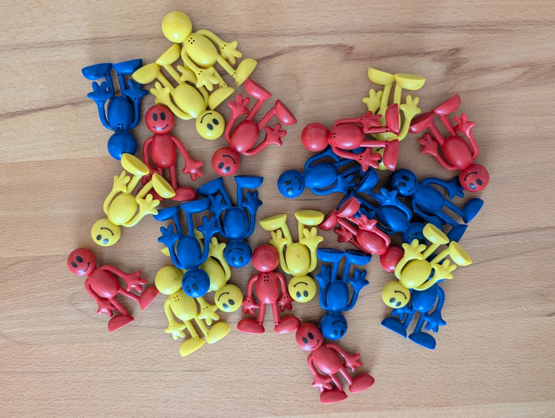 Figuren: 24 Biegemännchen; NEU – Neu und originalverpackt aus Weite von Nur63